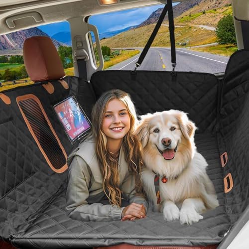 Back Seat Extender for Dogs, Sturdy Dog Car Seat Cover by Unknown
