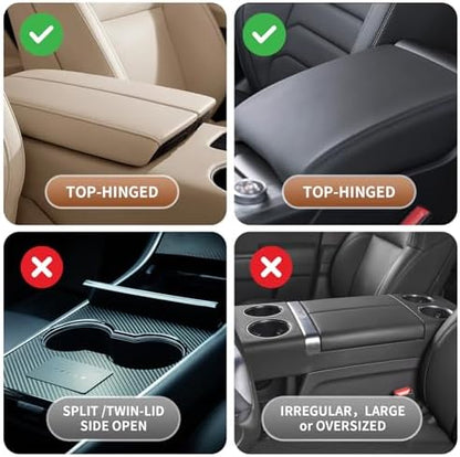 5-in-1 Car Armrest Cushion, Universal Arm Box Pad Cover - Image 5