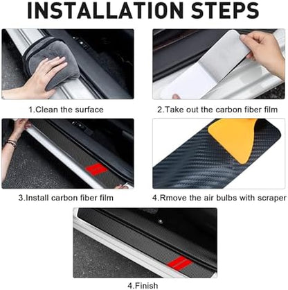 Door Sill Protector for Dodge Durango Challenger Charger Accessories - Image 7