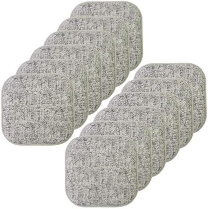 Sweet Home Collection Chair Cushion Memory Foam Pads Honeycomb Pattern Slip Non by SweetHomeCollection