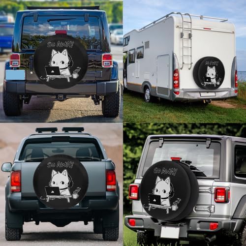 Rv Spare Tire Cover Wheel Funny Animall Cat Tire Covers Wheel Protectors - Image 6