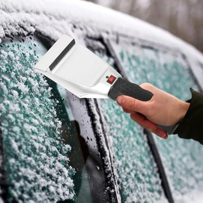 Heated Car Ice Scraper for Winter Thick Snow and Frost Removal - Image 6