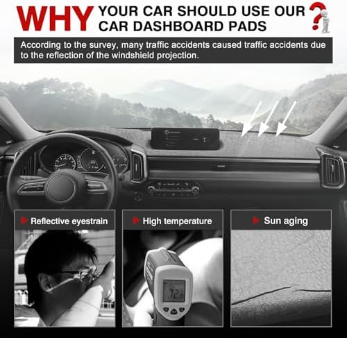 Autorder Dashboard Cover Mat for Mazda CX-50 CX50 2023-2026 Accessories Dash - Image 2