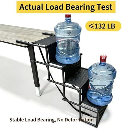 Foldable 4-Step Pet Stairs, Non-Slip Portable Dog Ladder Ramp - Image 4