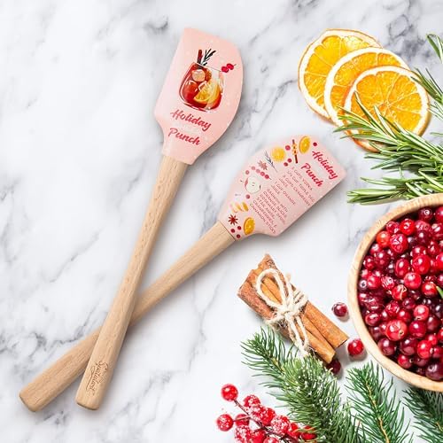 Tovolo Spatulart ‘Holiday Punch’ Christmas Holiday Silicone Spatula - Image 2