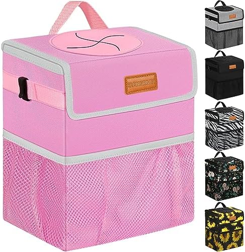 ELONGRIVER Car Trash Can for SUVs, Vans by ELONGRIVER