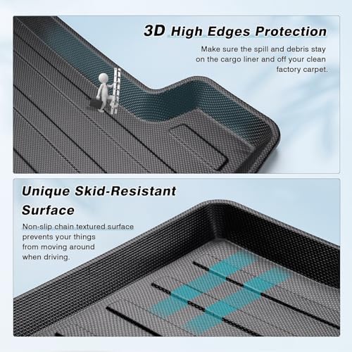 Mixsuper Cargo Liner for 2019-2023 2024 2025 Infiniti QX50 / 2022-2023 2024 - Image 3