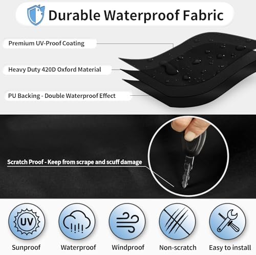 OutdoorLines Waterproof RV Tire Covers Dual Axle Cover - Image 2