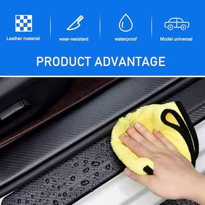 4PCS Door Sill Protector Compatible - Image 7