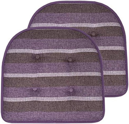 Sweet Home Collection Chair Cushion Memory Foam Pads Tufted Slip Non Skid by SweetHomeCollection