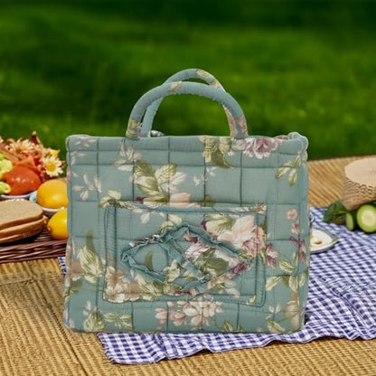 Car Storage Basket for Back Seat, Aesthetic Fabric Storage Basket for Clothes - Image 5