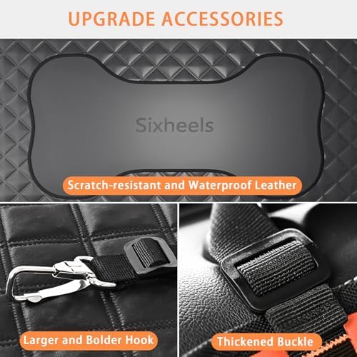 Truck Dog Seat Cover Back Seat Protector, Large Space Backseat Extender - Image 4
