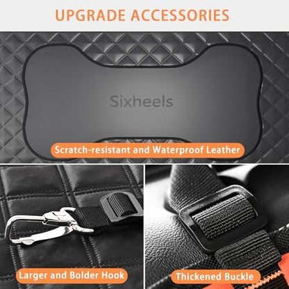 Truck Dog Seat Cover Back Seat Protector, Large Space Backseat Extender - Image 4