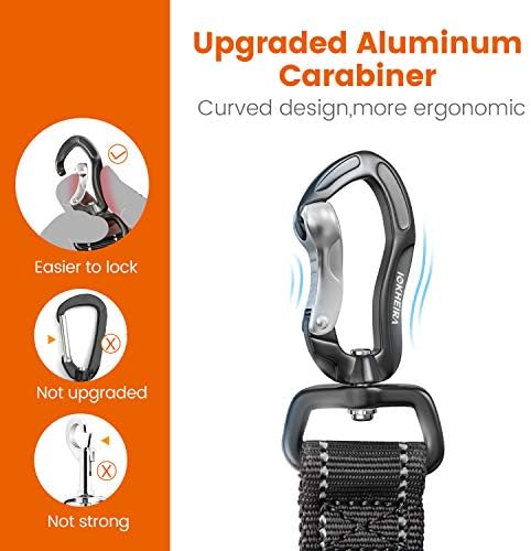 IOKHEIRA Dog Seatbelt, Updated Adjustable Harness Reflective Bungee Dog Car - Image 3