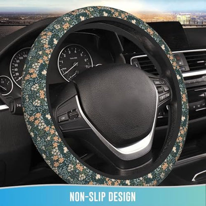 Elastic Steering Wheel Cover, 15 Inch Absorbing Sweat - Image 2
