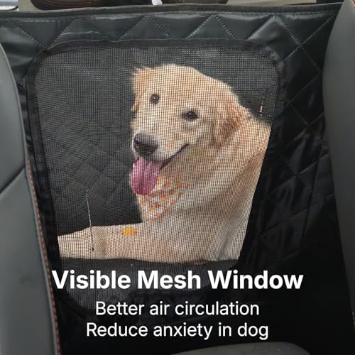 Waterproof Dog Car Hammock for Back Seat - Image 5