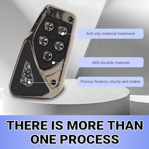 2 PCS Car Pedal Covers, Automotive Accelerator Brake Pedals Cover, Anti-slip No - Image 3