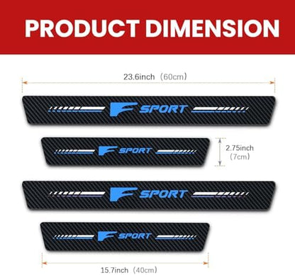 Door Sill Protector for F Sport Accessories Car Door Entry Guard Sill Protector - Image 2