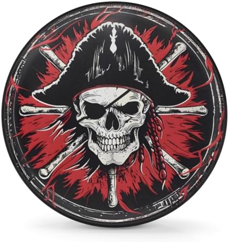 Spare Tire Cover for RV Trailer, Pirate Skull Tire Covers Universal Fit for by Unknown