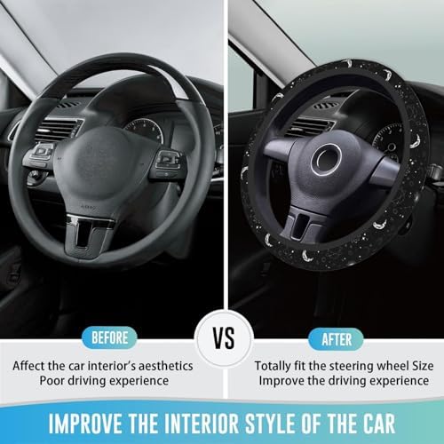 Steering Wheel Cover 15 Inch Breathable Anti Slip - Image 3
