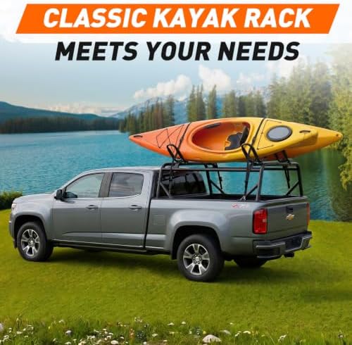 Taelakeni 2 Pairs Kayak Carrier Racks, Universal Cars Kayak Roof J Bar Rack - Image 3