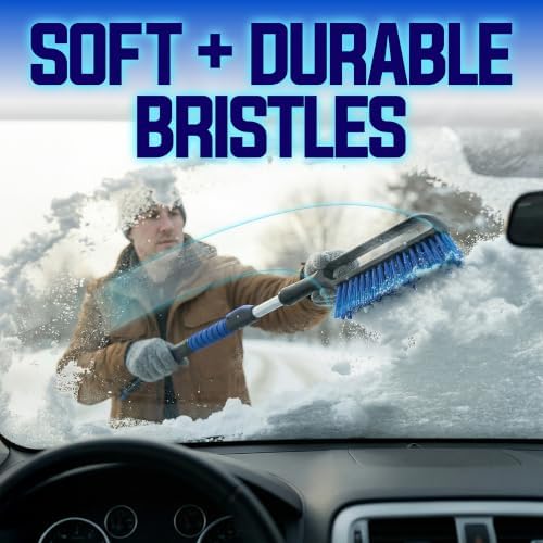 Snow Joe 42" Jumbo Expandable Car Snow Brush and Ice Scraper - Image 5