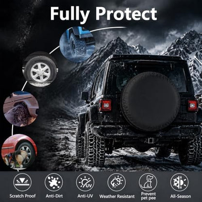 Tire Covers 2 Pack, Fit 27-29 Inch Tire Diameter - Image 5