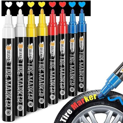 SELEAD Tire Marker White Red Yellow Blue by SELEAD
