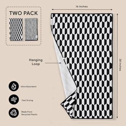 RECYCO Waffle Kitchen Towel Set of 2 - Image 6