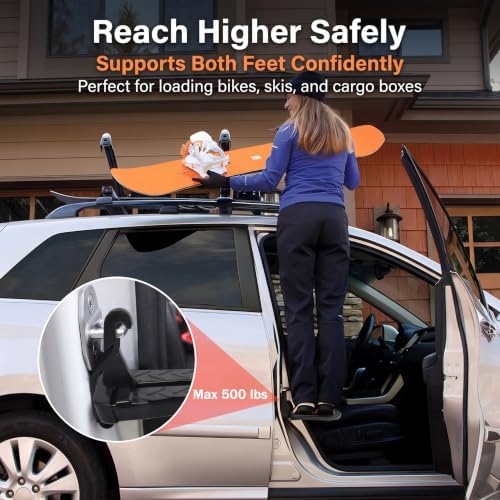 Car Door Step for Car Roof Access - Image 6