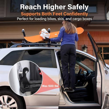 Car Door Step for Car Roof Access - Image 6