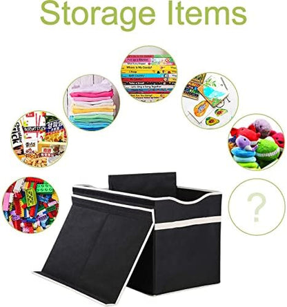 YOLOXO Toy Box Chest, Collapsible Sturdy Storage Bins - Image 6