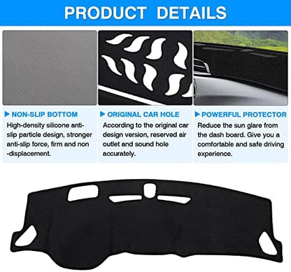 Autorder Dashboard Cover Mat for 2021-2025 2026 Chevrolet Trailblazer - Image 6
