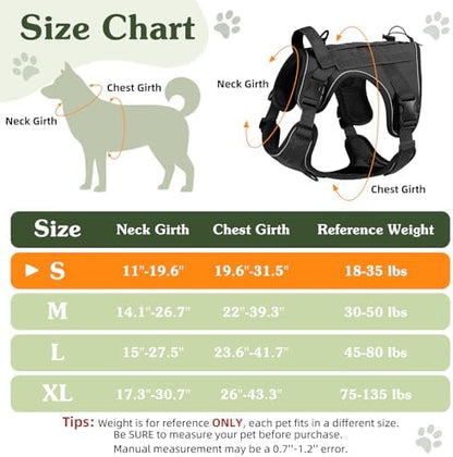 VavoPaw Heavy Duty Tactical Dog Harness - Image 2