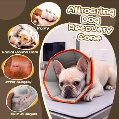 Dog Cone Collar Soft Cone for Medium Dogs After Surgery Adjustable Elizabethan - Image 5