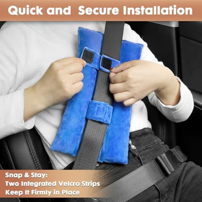 Seat Belt Pillow for Mastectomy Post-Surgery, Heart Surgery Recovery Support - Image 5