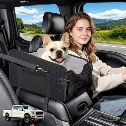 YJGF Center Console Dog Car Seat, Pet Car Seats by YJGF