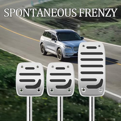 3PCS Non-Slip Pedal Covers for Manual Transmission Vehicles - Image 4