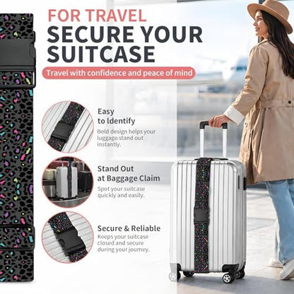 Luggage Strap for Suitcases Adjustable Travel Belt - Image 2