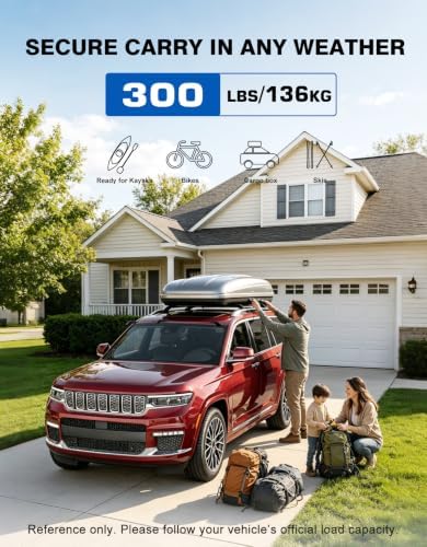 Roof Rack Cross Bars for 2021-2026 Jeep Grand Cherokee L & Grand Cherokee - Image 3