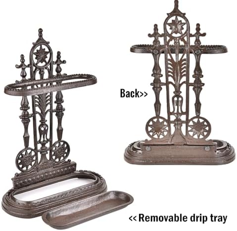 Sungmor Cast Iron Freestanding Umbrella Stand - Image 5