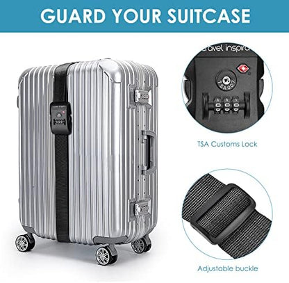Travel Inspira Luggage Straps for Suitcases - Image 6