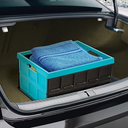 Glad Collapsible Storage Bin - 48L Foldable Plastic Box - Image 5