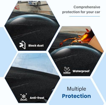 Dash Cover Mat Compatible with Dodge RAM 1500/2500/3500 1998 1999 2000 2001 - Image 7