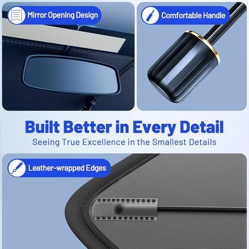 Windshield Sun Shade Umbrella for Toyota Corolla 2020-2026, 1:1 Fit Sunshade - Image 7