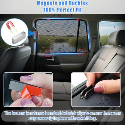 ZATOOTO Car Window Shades Toyota RAV4 2019-2024 - Image 6