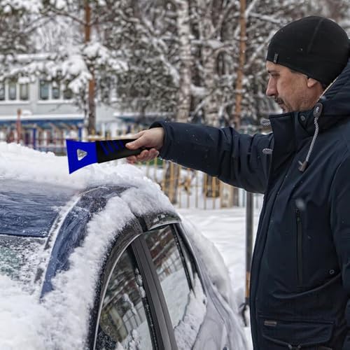 Mini Ice Scrapers for Car Windshield Plastic Frost Ice Snow Removal Tool Bulk - Image 3