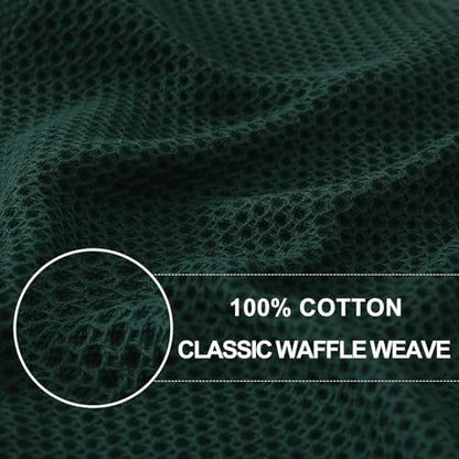 Homaxy 100% Cotton Waffle Weave Kitchen Dish Towels 12-Pack - Image 2
