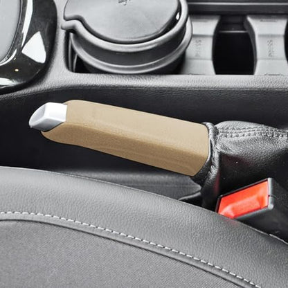Beige Emergency Brake Handle Cover Compatible - Image 2