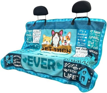 Waterproof Back Seat Cover for Dogs and Kids, Car Seat Protector Under Baby Car by Hirritale